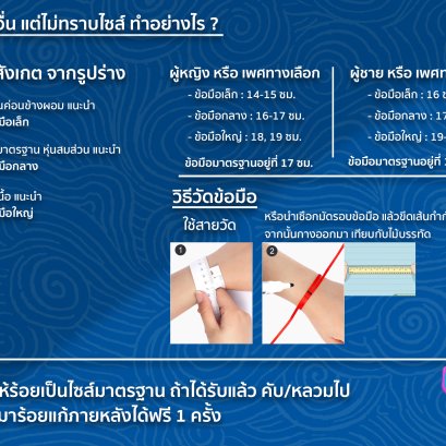 ซื้อกำไลหิน ให้คนที่คุณรัก แต่ไม่ทราบขนาดข้อมือ ทำอย่างไรดี?