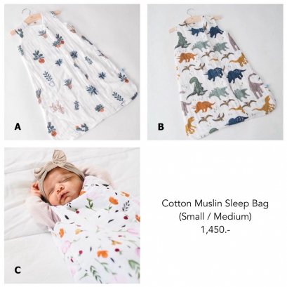 Little Unicorn - Cotton Muslin Sleep Bag