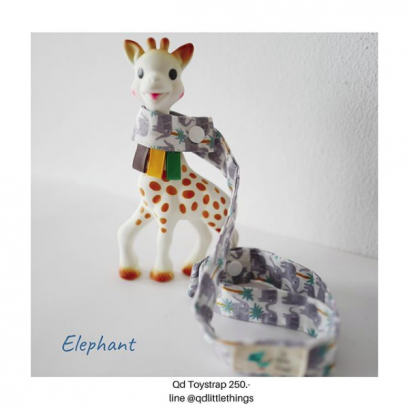 Qd ToyStrap - Elephant 