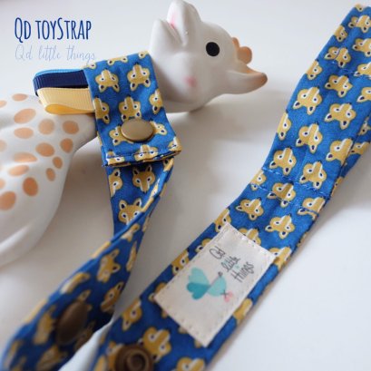 Qd ToyStrap - Blue Fox