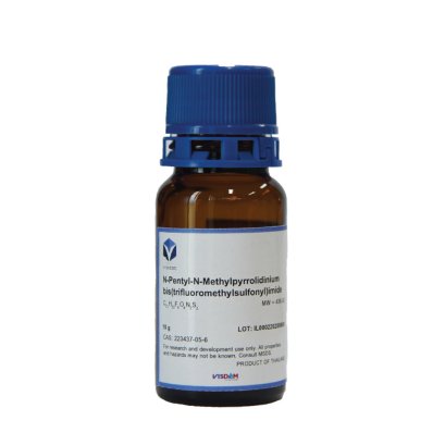 N-Methyl-N-Pentylpyrrolidinium bis(trifluoromethylsulfonyl)imide
