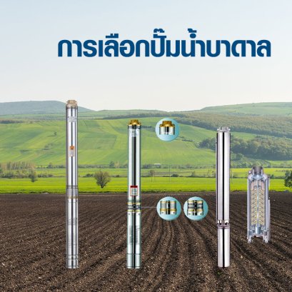 การเลือกซื้อปั๊มน้ำบาดาล (ปั๊มซับเมอร์ส)