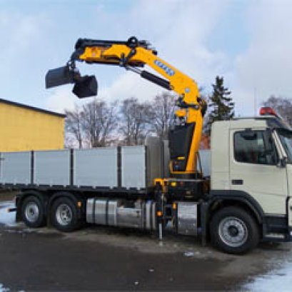 เครนพับขนาดกลางรุ่น Effer 225