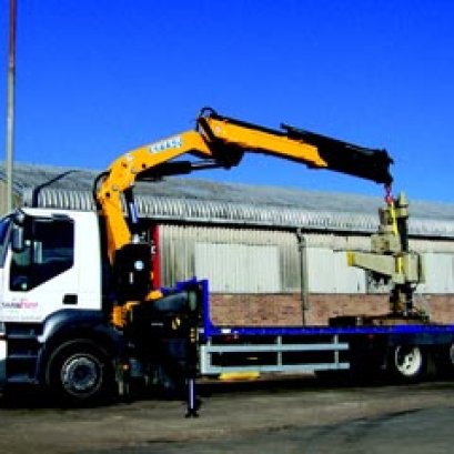 เครนพับขนาดกลางรุ่น Effer 350