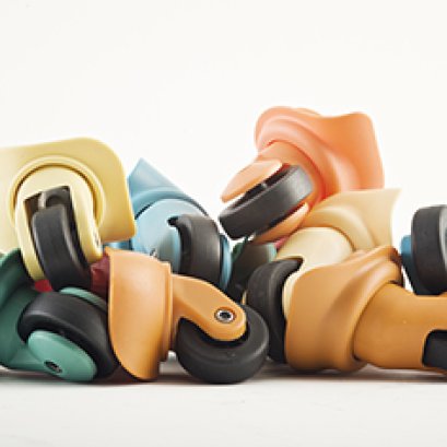 วัสดุของกระเป๋าเดินทาง ล้อลากกระเป๋าเดินทาง