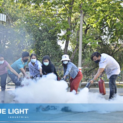 ซ้อมดับเพลิงขั้นต้น-อพยพหนีไฟ 2563