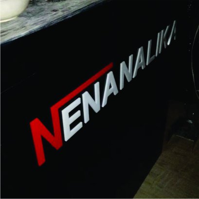 ตัวอักษรอะคลิลิค ติดเคาน์เตอร์