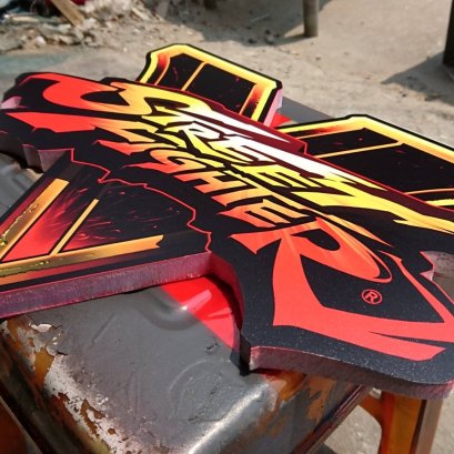 พลาสวูด 25 มิล พิมพ์ UV