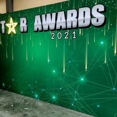 ป้าย backdrop