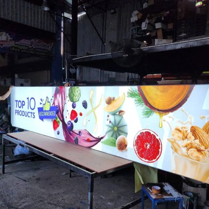 ตู้ไฟ LED ไร้ขอบ