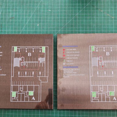 พิมพ์ UV บนสแตนเลส