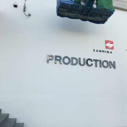 ตัวอักษรซิงค์ทำสี