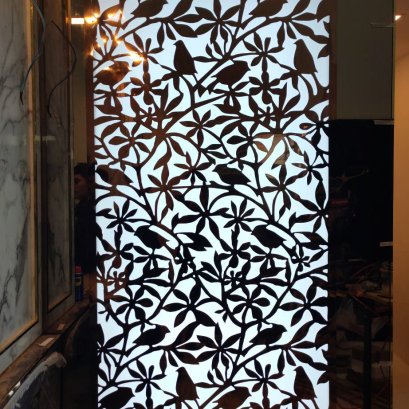 แสตนเลสฉลุไฟLED