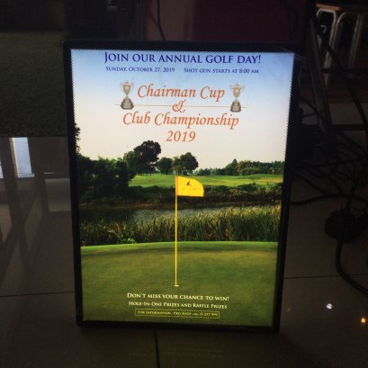 ตู้ไฟ LED แบบบาง ขนาด A4