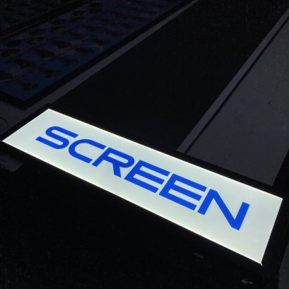 ป้ายไฟบาง