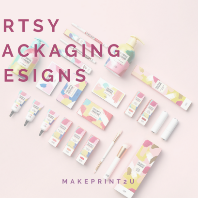 กล่องบรรจุภัณฑ์ลายกราฟฟิกศิลปะสวยๆ 