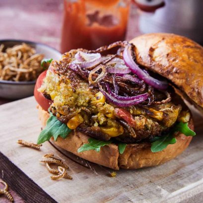 Crickets and mealworms for everyone