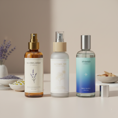 เปรียบเทียบชัดๆ: ผลิต Pillow Mist สูตรน้ำ VS สูตรแอลกอฮอล์ VS สูตรผสม แบบไหนขายดีกว่ากัน?