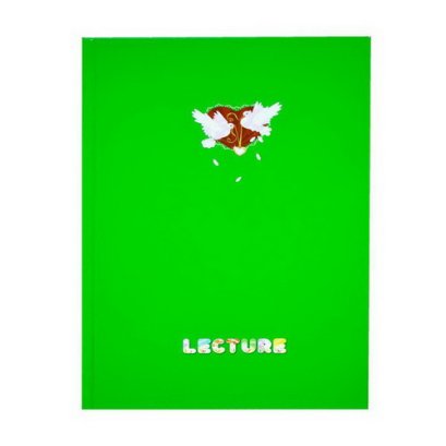 สมุดปกแข็ง 2/64 (5 สี อาบมัน)