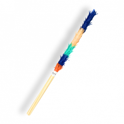 Blue-Orange Real Wood Piñata Stick