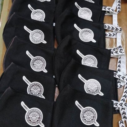 หน้ากากผ้า ตำรวจ