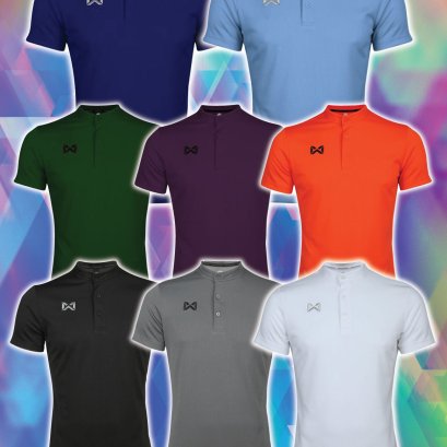เสื้อฟุตบอลคอปก Warrix WA-3329