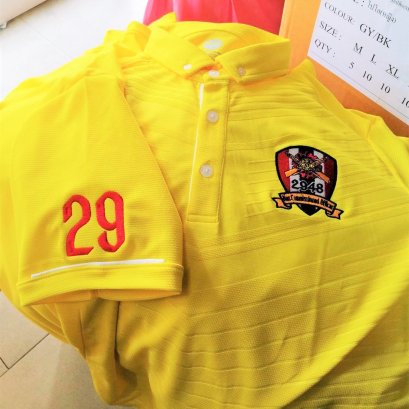 งานปัก เสื้อโปโล กีฬา