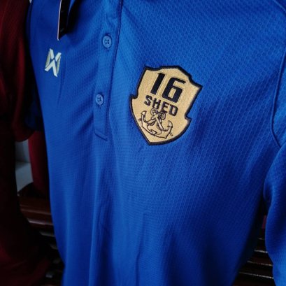 เสื้อฟุตบอล warrix ทหารเรือ ปักโลโก