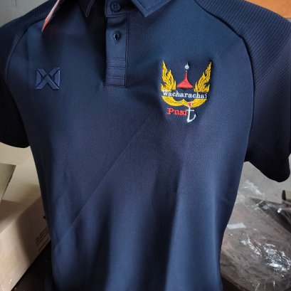 navy blue warrix polo sport jersey wacharachai pusit