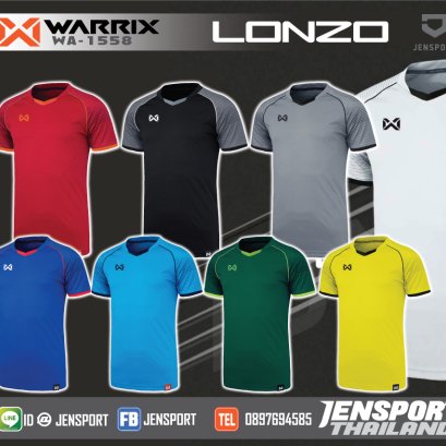 เสื้อฟุตบอล WARRIX รุ่น WA-1558 LONZO