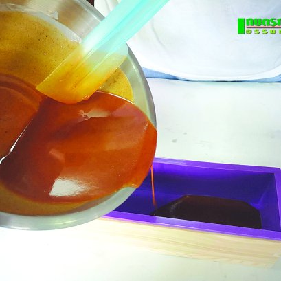 ขั้นตอนการทำสบู่สมุนไพร