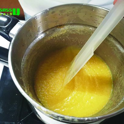 ขั้นตอนการทำสบู่เหลวแบบธรรมชาติ