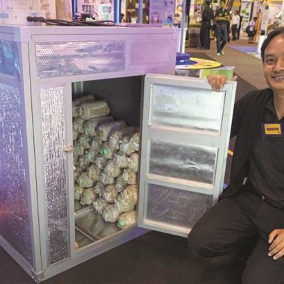 ตู้เพาะเห็ดอัตโนมัติ นวัตกรรมผลิตเห็ดสำหรับครัวเรือนขนาดเล็ก