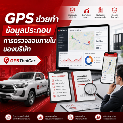 GPS ช่วยทำข้อมูลประกอบการตรวจสอบภายในของบริษัท