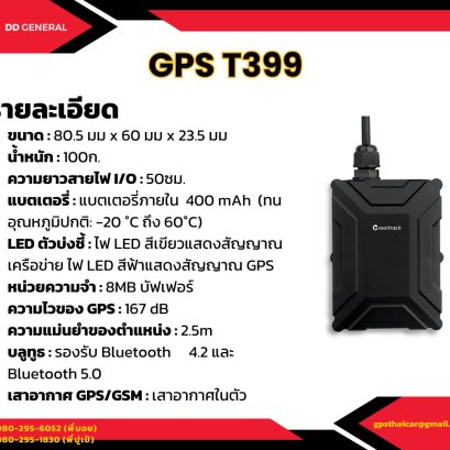 มาได้ไง  จีพีเอสติดรถที่ดีที่สุดGPS T399