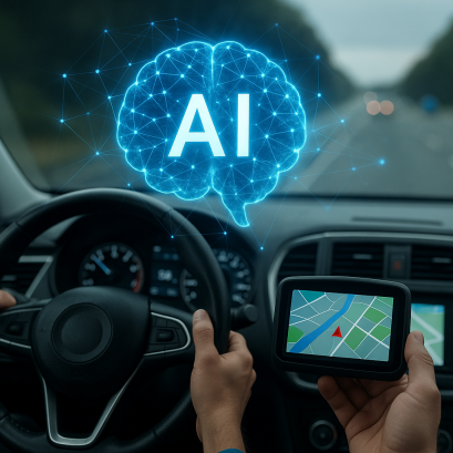 AI+GPSระบบอัจฉริยะเริ่มเรียนรู้พฤติกรรมการขับขี่ของคนขับ