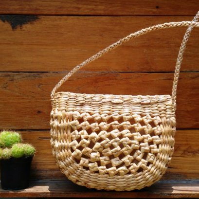 Wickerwork from Natural Wood