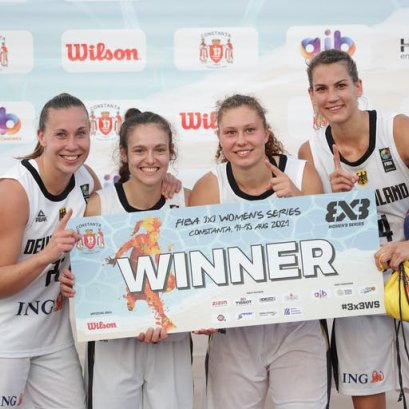 เยอรมนีคว้าชัย FIBA 3x3 Women's Series Constanta Stop