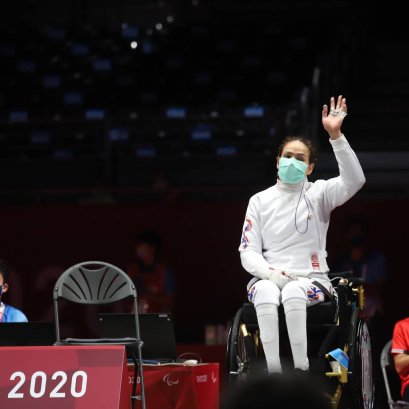 ทองแดงแรก ทัพพาราลิมปิกไทย 'สายสุนีย์' วีลแชร์ฟันดาบ