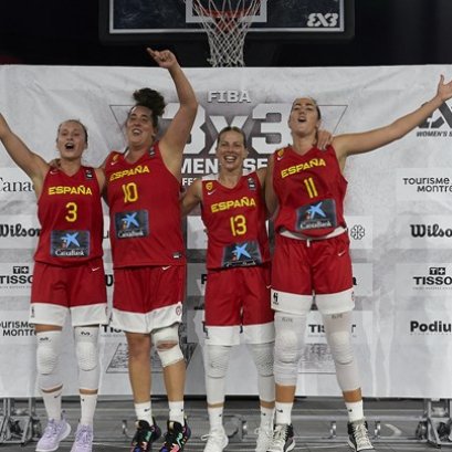 สเปน คว้ารางวัลชนะเลิศ FIBA 3x3 Women's Series เมืองมอนทรีออล ประเทศแคนาดา
