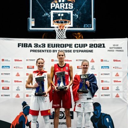 YGUERAVIDE ฉายแววได้ MVP โดย CAISSE D'EPARGNE ในรายการ FIBA 3X3 EUROPE CUP 2021 