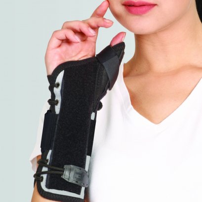 อุปกรณ์พยุงข้อมือ แกนโคนนิ้วโป้ง (Wrist Splint with Thumb)