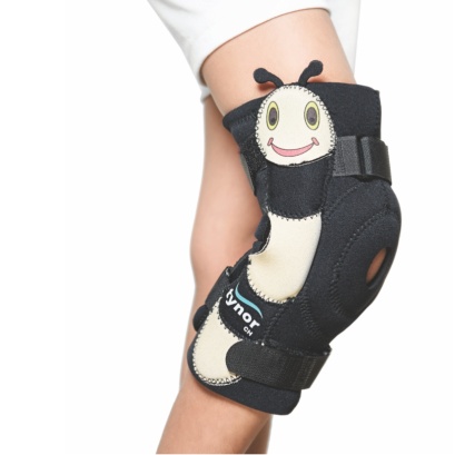 อุปกรณ์พยุงเข่า (เด็ก) เสริมแกน/สายรัด 2 ชั้น Knee Wrap Hinged (Neoprene_Child)