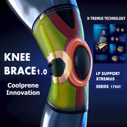 ซัพพอร์ตออกกำลังกายพยุงเข่า (มี 3 สี) X-TREMUS KNEE BRACE 1.0