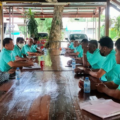 คบ.สุโขทัย  ประชุมอาสาสมัครชลประทาน ประจำเดือนมิถุนายน 2566 ฝ่ายส่งน้ำและบำรุงรักษาที่ 1