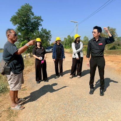 คบ.สุโขทัย  ลงพื้นที่ติดตามสถานการณ์น้ำ เพื่อบริหารจัดการน้ำฤดูแล้ง 68/69 