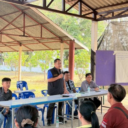 คบ.สุโขทัย  ประชุมกลุ่มบริหารการใช้น้ำโซน 2 พัฒนา และกลุ่มบริหารการใช้น้ำพัฒนาคลองมะพลับ