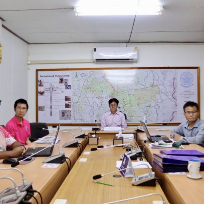คบ.สุโขทัย  ร่วมประชุมติดตามสถานการณ์น้ำในเขตพื้นที่ สำนักงานชลประทานที่ 3 และ สำนักงานชลประทาน 4