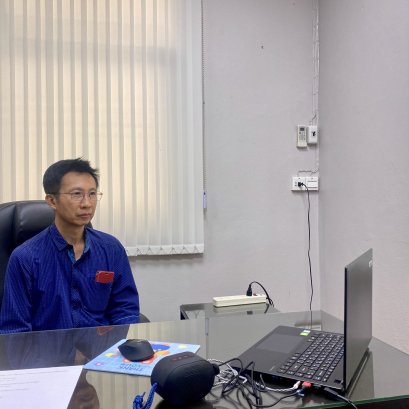 คบ.สุโขทัย  ร่วมประชุม เรื่อง การพัฒนาโครงการกำจัดผักตบชวาและขุดลอกคูคลองในพื้นที่ชลประทานด้วยแรงคน