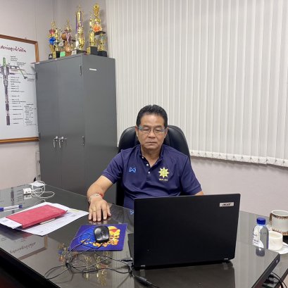 คบ.สุโขทัย  ร่วมประชุมปิดการตรวจสอบการปฏิบัติตามกฎหมาย เรื่อง การจัดเก็บรายได้หมุนเวียน เพื่อการชลประทาน กรมชลประทาน ประจำปีงบประมาณ พ.ศ. 2565